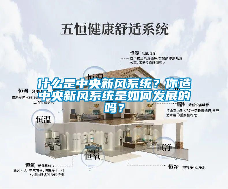 什么是中央新風(fēng)系統(tǒng)？你造中央新風(fēng)系統(tǒng)是如何發(fā)展的嗎？