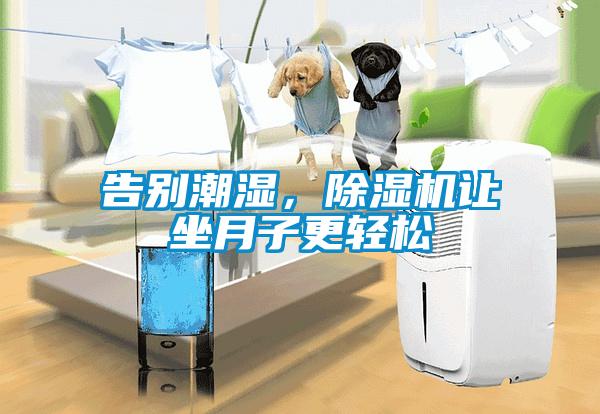 告別潮濕，除濕機讓坐月子更輕松