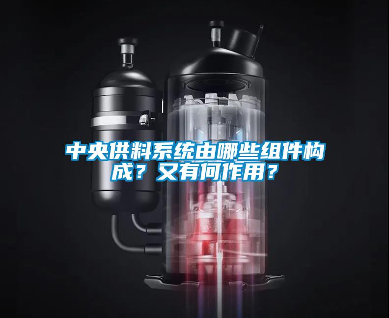 中央供料系統(tǒng)由哪些組件構成？又有何作用？