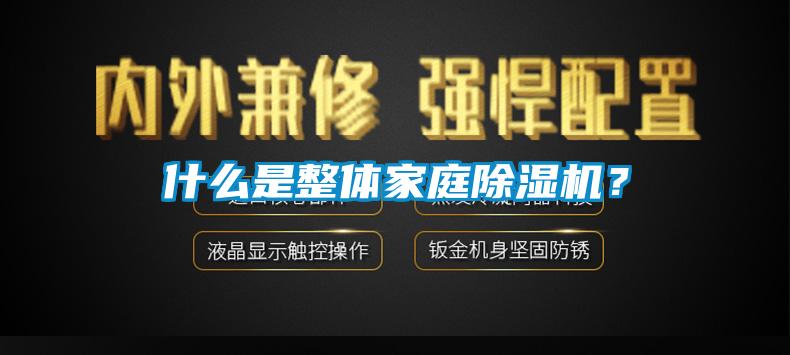 什么是整體家庭除濕機(jī)？