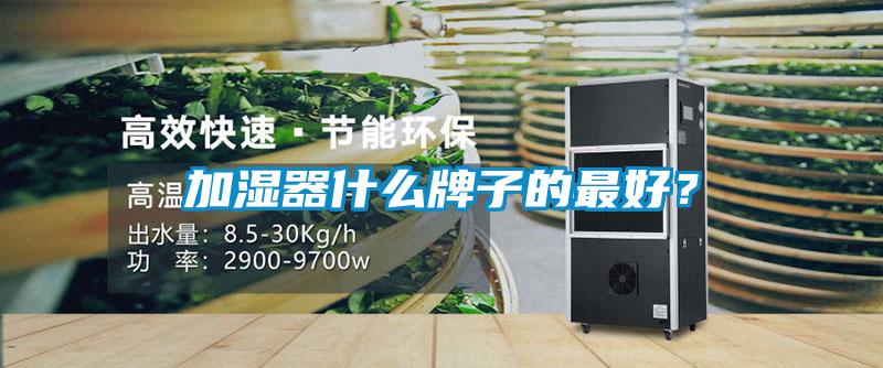 加濕器什么牌子的最好？