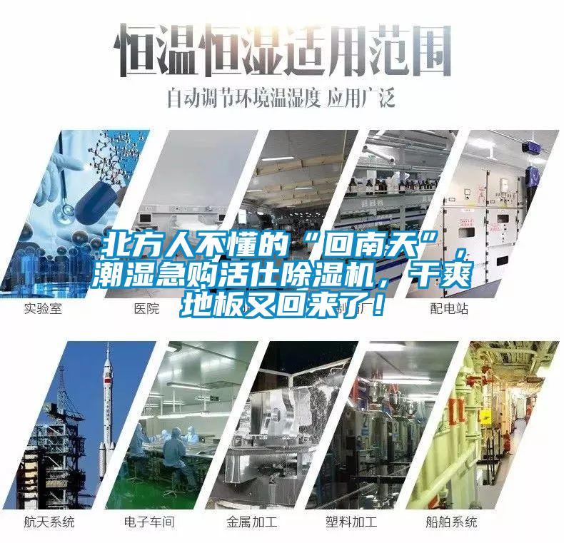 北方人不懂的“回南天”，潮濕急購活仕除濕機(jī)，干爽地板又回來了！