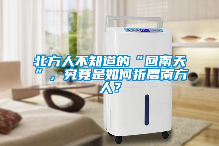 北方人不知道的“回南天”，究竟是如何折磨南方人？