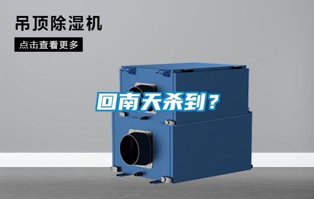 回南天殺到？