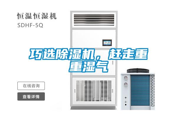 巧選除濕機，趕走重重濕氣