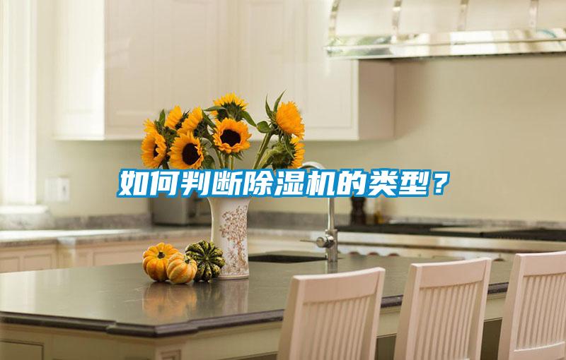 如何判斷除濕機的類型？