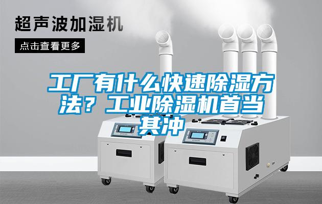 工廠有什么快速除濕方法？工業(yè)除濕機(jī)首當(dāng)其沖