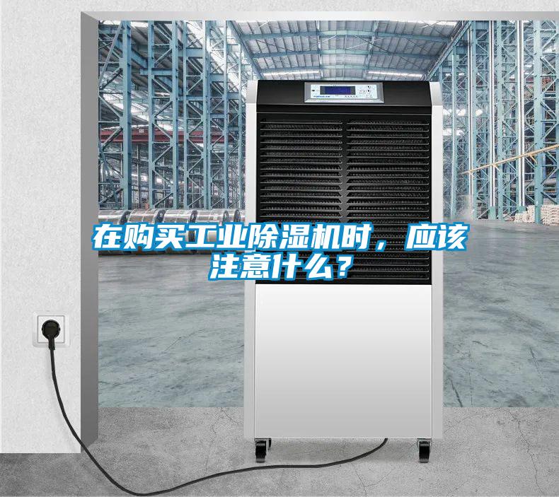 在購買工業(yè)除濕機(jī)時，應(yīng)該注意什么？