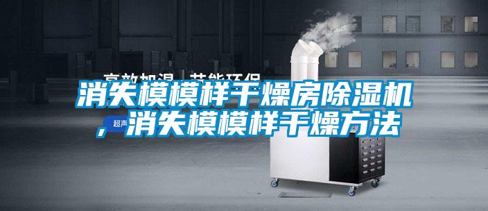 消失模模樣干燥房除濕機(jī)，消失模模樣干燥方法
