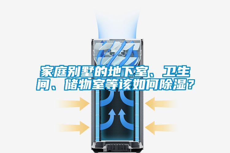 家庭別墅的地下室、衛(wèi)生間、儲(chǔ)物室等該如何除濕？