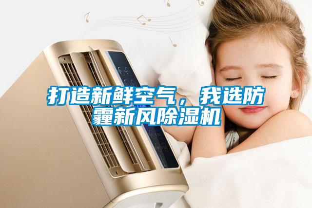 打造新鮮空氣，我選防霾新風(fēng)除濕機(jī)