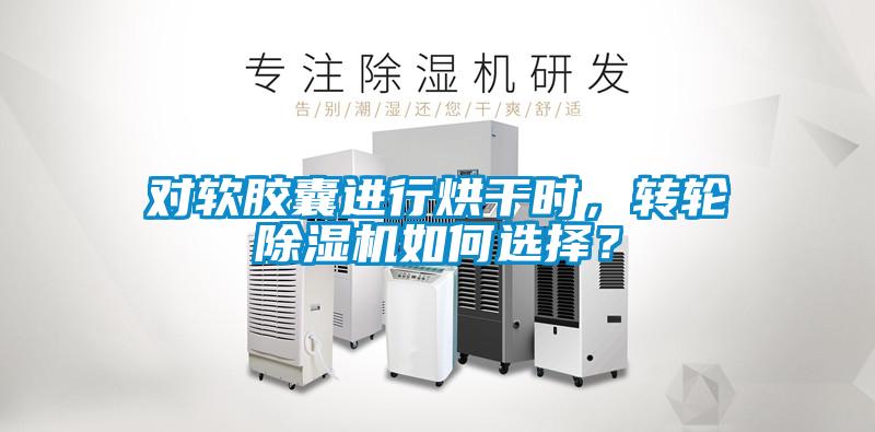 對(duì)軟膠囊進(jìn)行烘干時(shí)，轉(zhuǎn)輪除濕機(jī)如何選擇？
