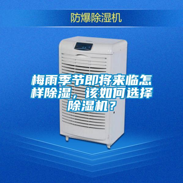 梅雨季節(jié)即將來臨怎樣除濕，該如何選擇除濕機？
