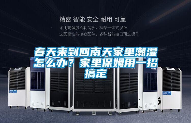 春天來到回南天家里潮濕怎么辦？家里保姆用一招搞定