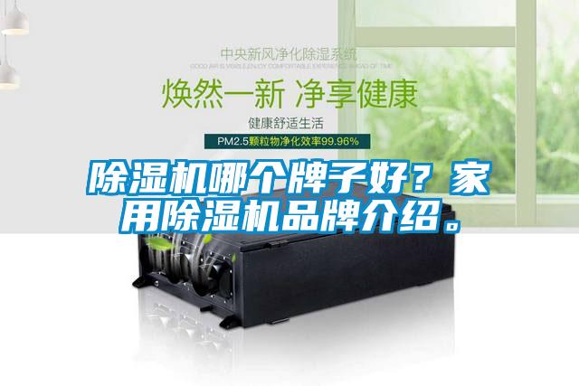 除濕機(jī)哪個(gè)牌子好？家用除濕機(jī)品牌介紹。