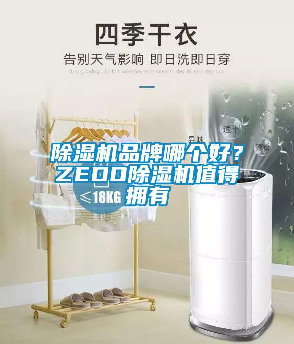 除濕機品牌哪個好？ZEDO除濕機值得擁有
