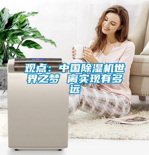 觀點：中國除濕機(jī)世界之夢 離實現(xiàn)有多遠(yuǎn)