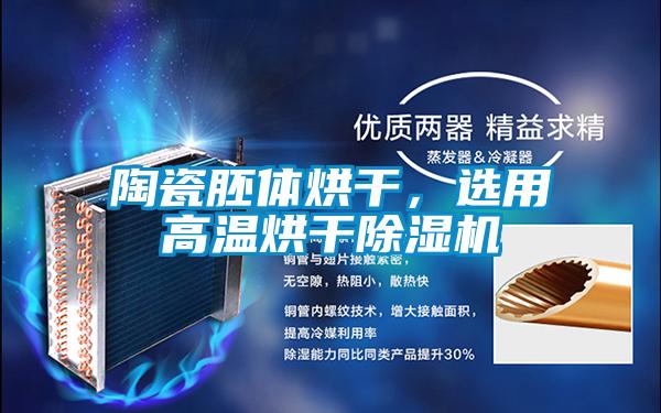 陶瓷胚體烘干，選用高溫烘干除濕機(jī)