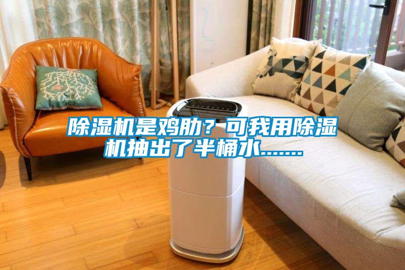 除濕機(jī)是雞肋？可我用除濕機(jī)抽出了半桶水.......