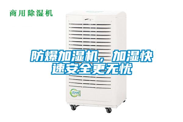 防爆加濕機，加濕快速安全更無憂