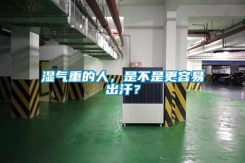 濕氣重的人，是不是更容易出汗？