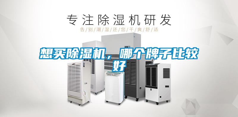 想買除濕機，哪個牌子比較好