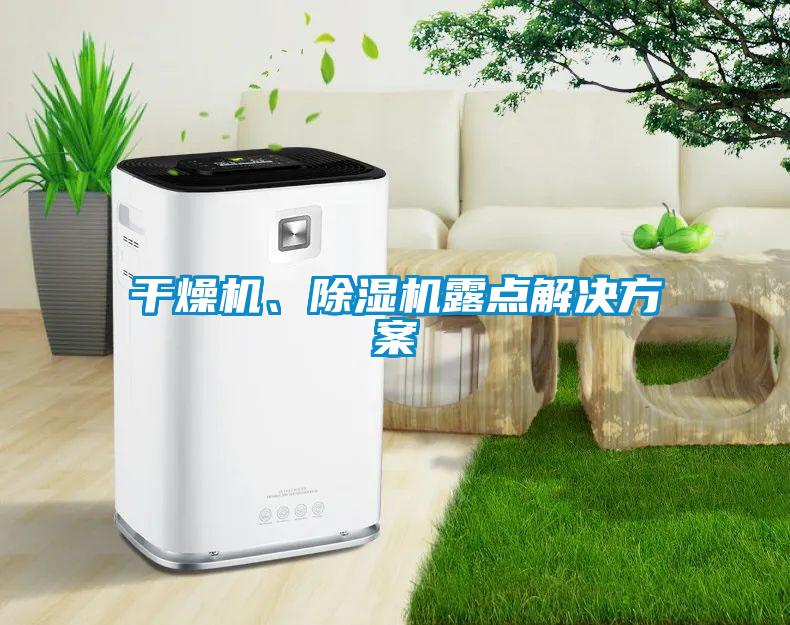 干燥機(jī)、除濕機(jī)露點(diǎn)解決方案
