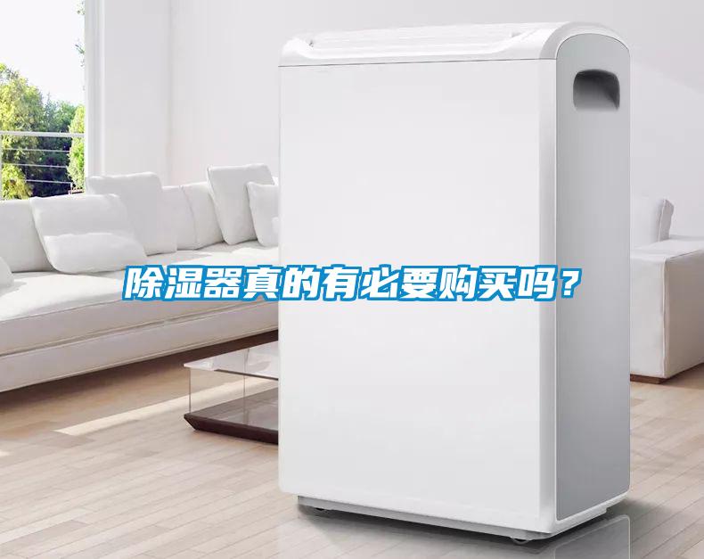 除濕器真的有必要購買嗎？