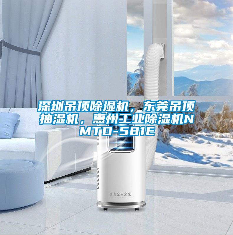 深圳吊頂除濕機(jī)，東莞吊頂抽濕機(jī)，惠州工業(yè)除濕機(jī)NMTD-581E