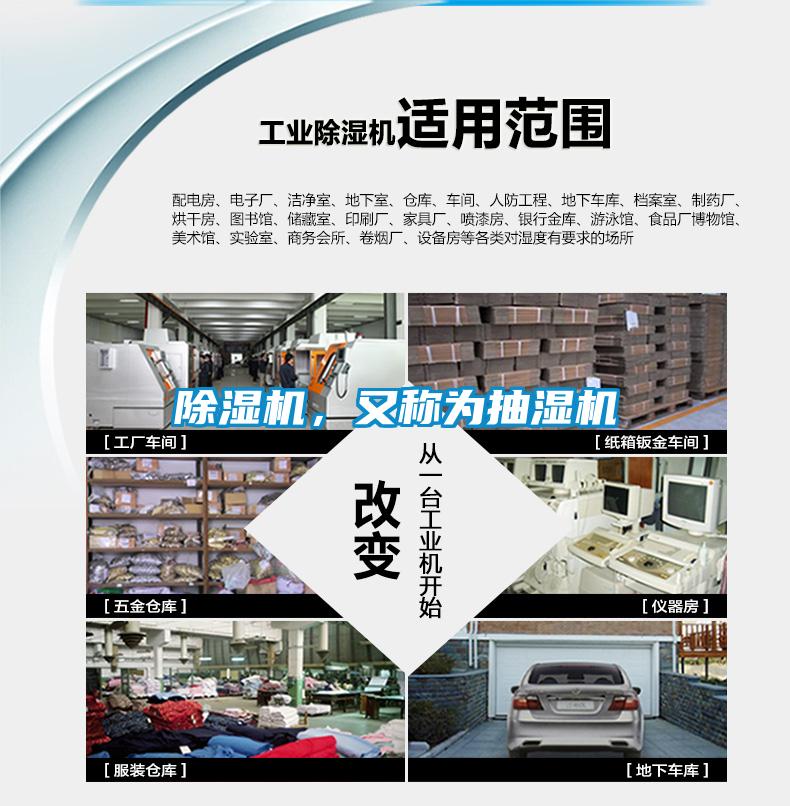 除濕機(jī)，又稱為抽濕機(jī)