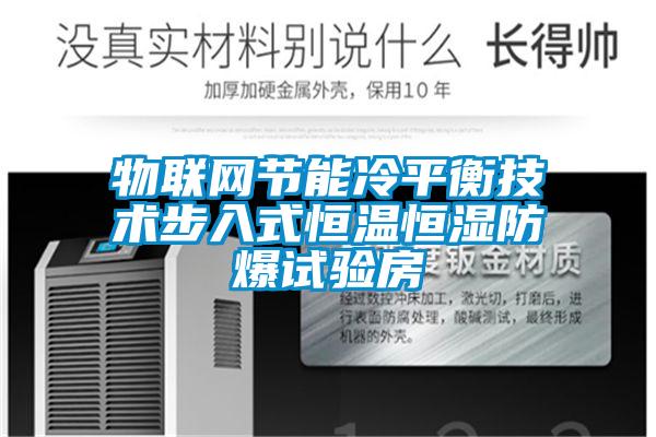 物聯網節(jié)能冷平衡技術步入式恒溫恒濕防爆試驗房