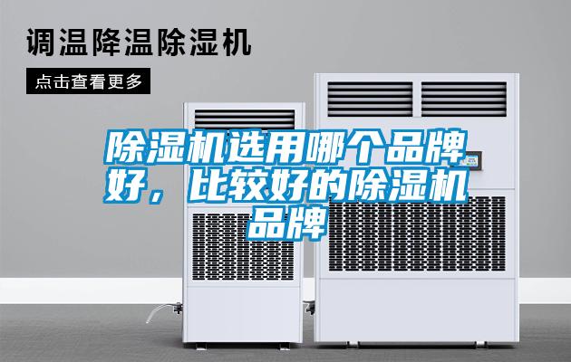 除濕機(jī)選用哪個(gè)品牌好，比較好的除濕機(jī)品牌