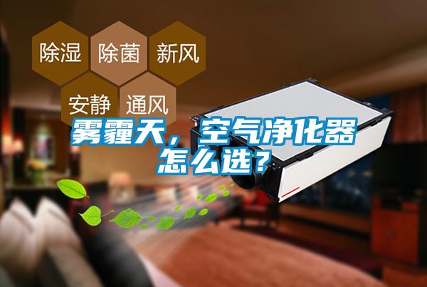 霧霾天，空氣凈化器怎么選？