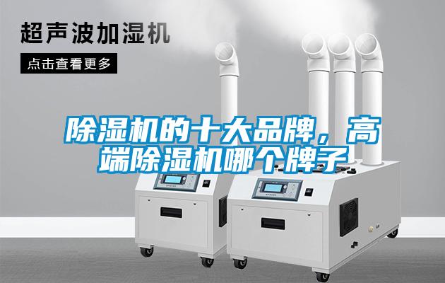 除濕機的十大品牌，高端除濕機哪個牌子