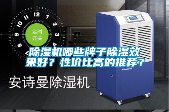 除濕機(jī)哪些牌子除濕效果好？性價(jià)比高的推薦？