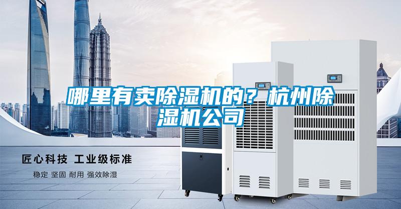 哪里有賣(mài)除濕機(jī)的？杭州除濕機(jī)公司