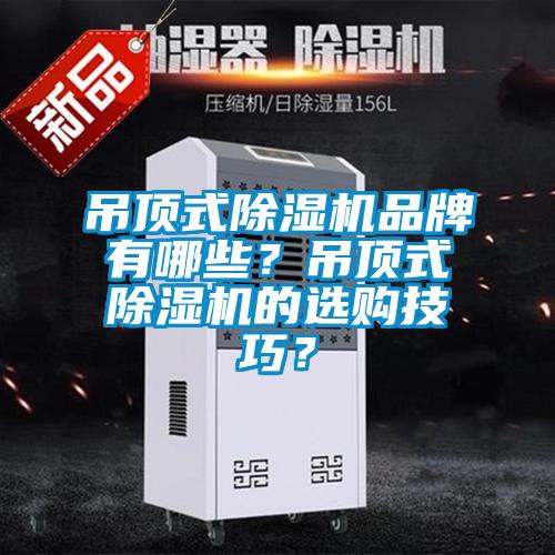 吊頂式除濕機(jī)品牌有哪些？吊頂式除濕機(jī)的選購技巧？