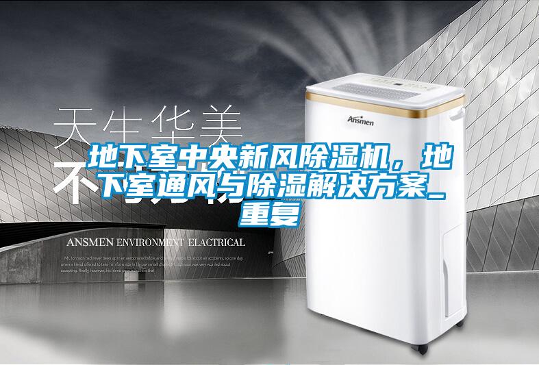 地下室中央新風(fēng)除濕機(jī)，地下室通風(fēng)與除濕解決方案_重復(fù)