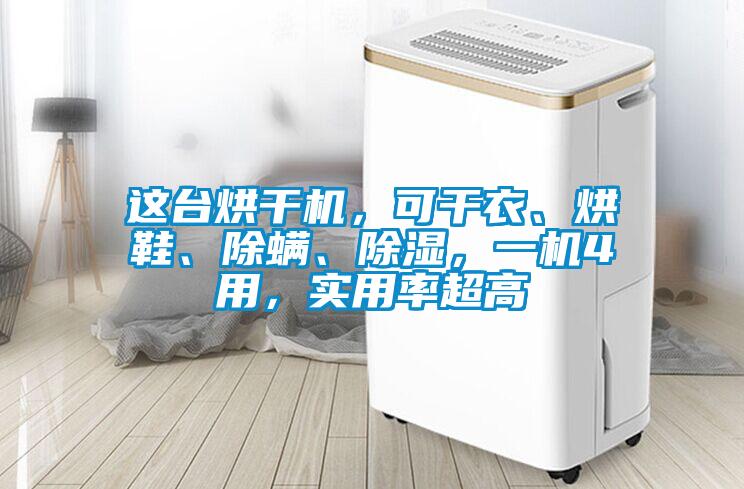 這臺(tái)烘干機(jī)，可干衣、烘鞋、除螨、除濕，一機(jī)4用，實(shí)用率超高