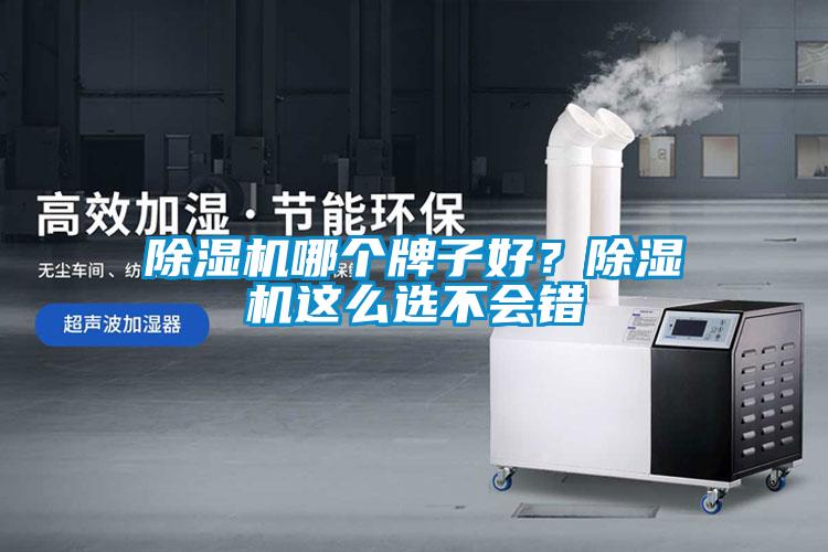 除濕機(jī)哪個牌子好？除濕機(jī)這么選不會錯