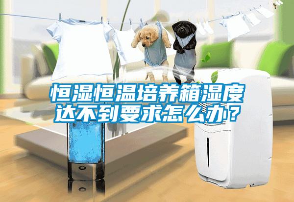 恒濕恒溫培養(yǎng)箱濕度達(dá)不到要求怎么辦？