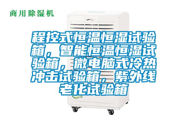 程控式恒溫恒濕試驗箱，智能恒溫恒濕試驗箱，微電腦式冷熱沖擊試驗箱，紫外線老化試驗箱