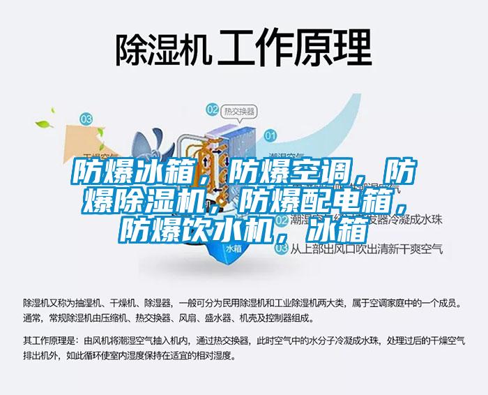防爆冰箱，防爆空調(diào)，防爆除濕機(jī)，防爆配電箱，防爆飲水機(jī)，冰箱
