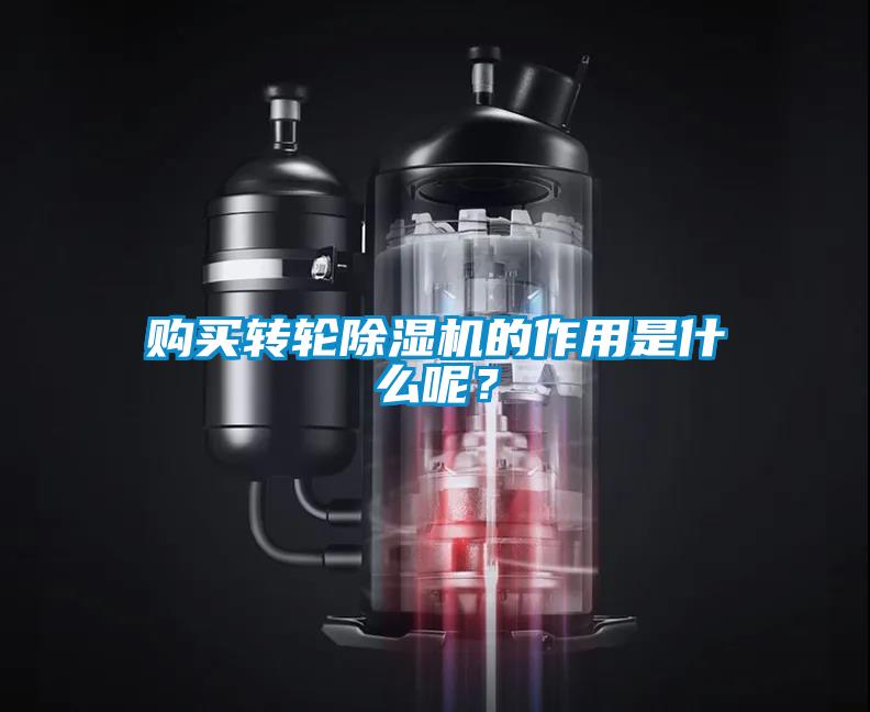 購(gòu)買(mǎi)轉(zhuǎn)輪除濕機(jī)的作用是什么呢？