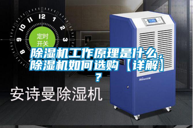 除濕機(jī)工作原理是什么，除濕機(jī)如何選購【詳解】？