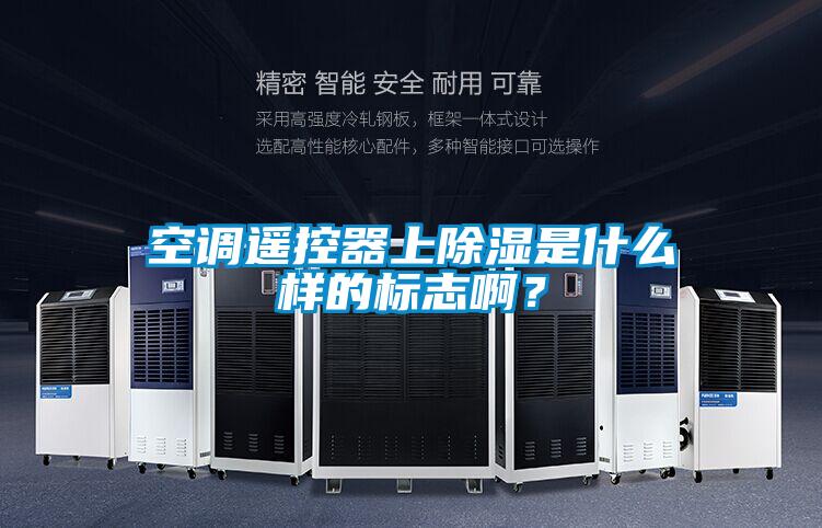空調(diào)遙控器上除濕是什么樣的標志??？