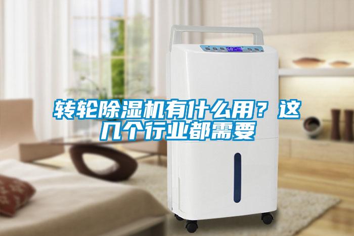 轉(zhuǎn)輪除濕機有什么用？這幾個行業(yè)都需要