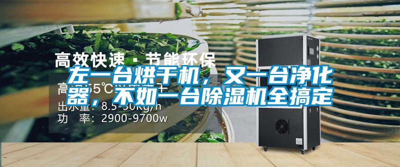 左一臺(tái)烘干機(jī)，又一臺(tái)凈化器，不如一臺(tái)除濕機(jī)全搞定