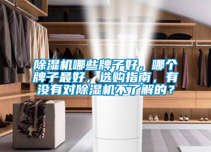 除濕機(jī)哪些牌子好，哪個(gè)牌子最好，選購指南，有沒有對除濕機(jī)不了解的？