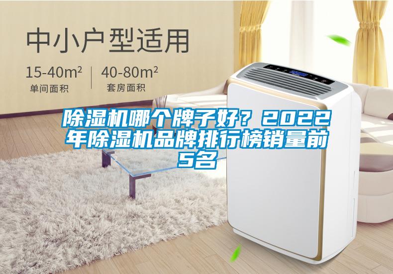 除濕機哪個牌子好？2022年除濕機品牌排行榜銷量前5名